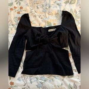 Zara Cut Out Top (Size s)